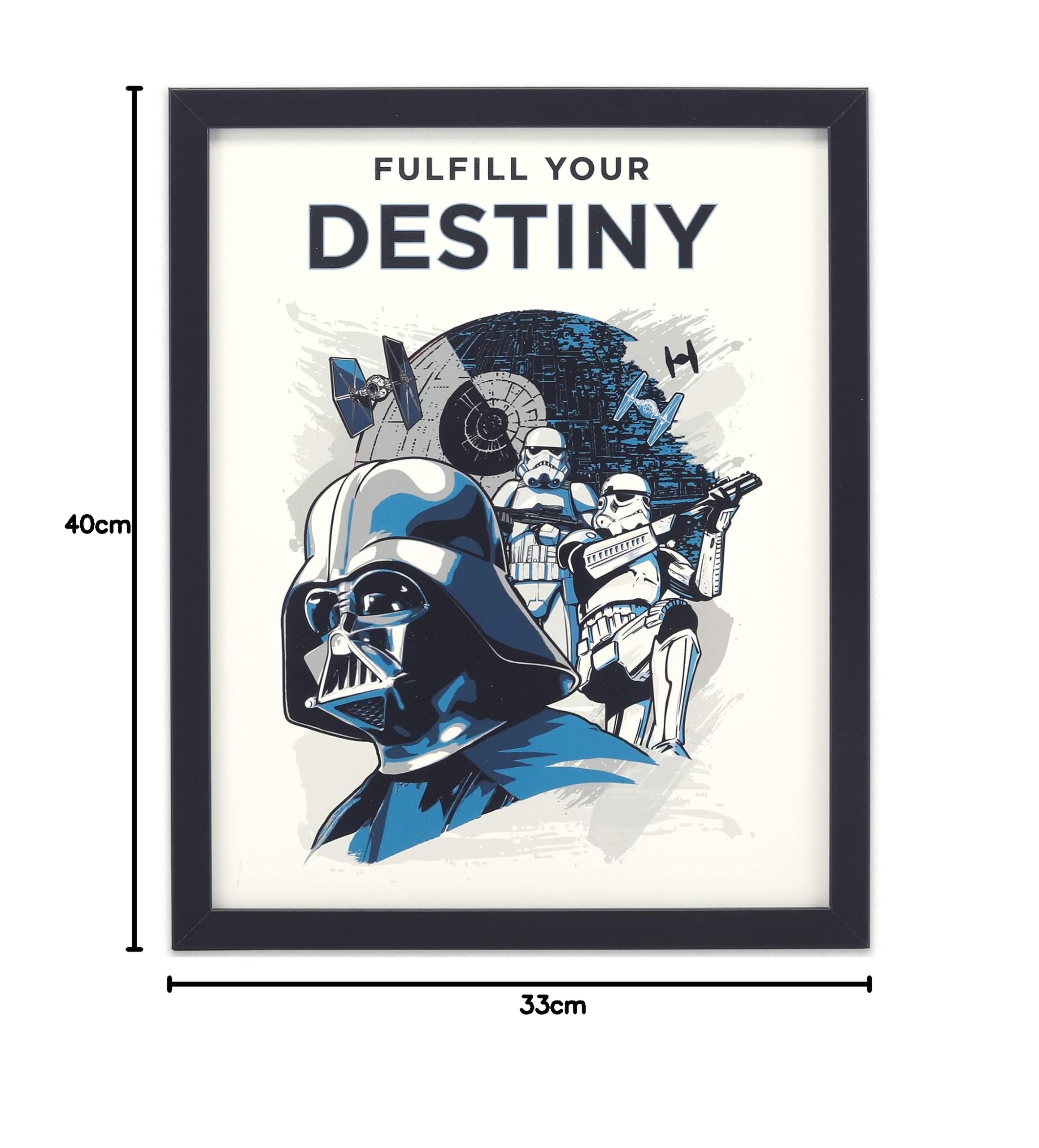 スターウォーズ ダースベイダー サイン入額縁