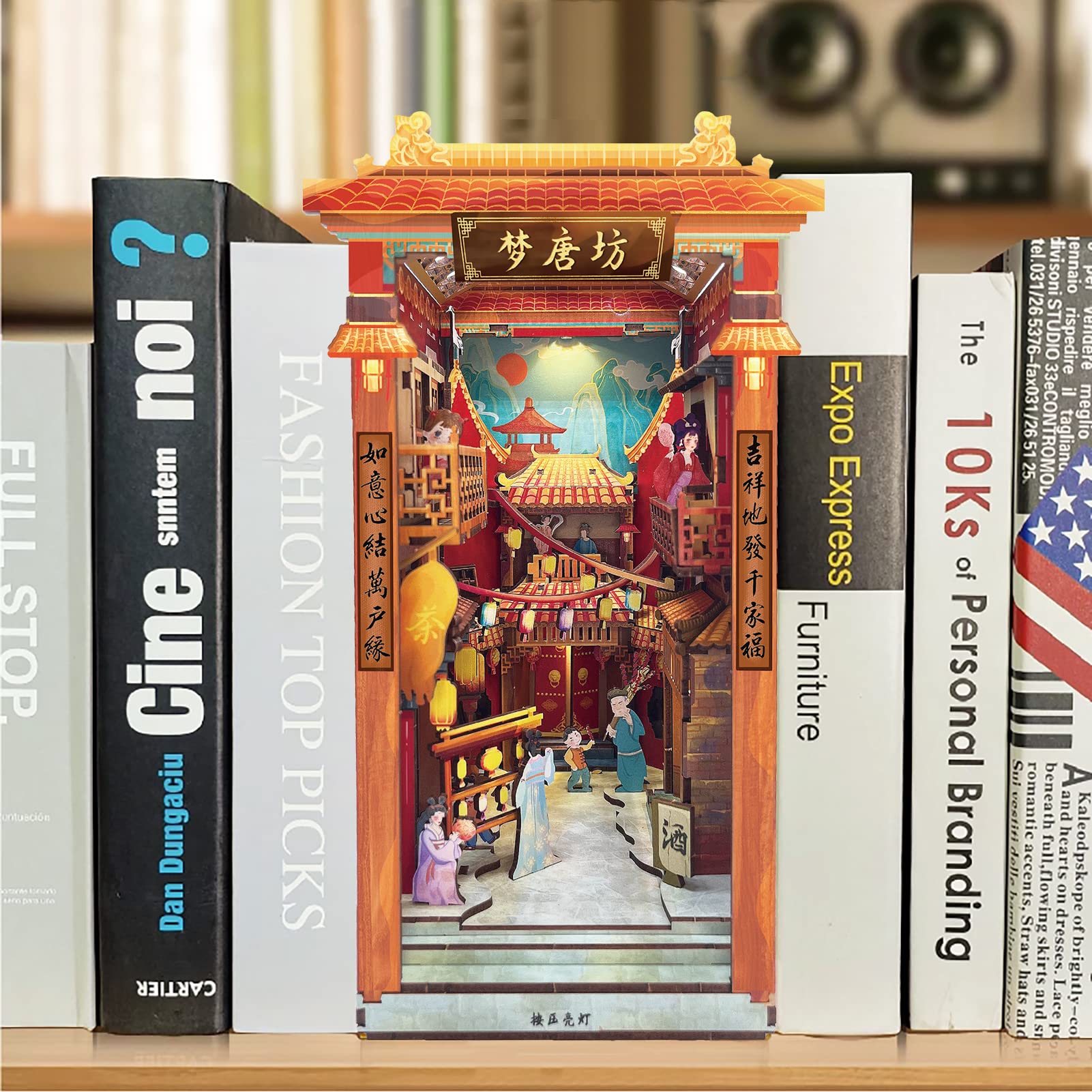Kit De Montaje De Rincones Para Libros En Miniatura Para Casa De Muñecas Spilay SL06 | Bodega