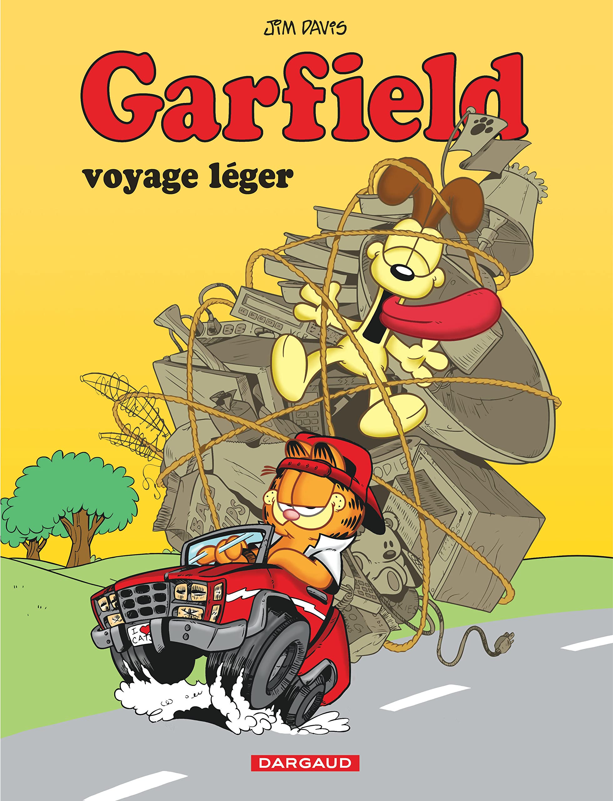 Garfield - Garfield voyage léger