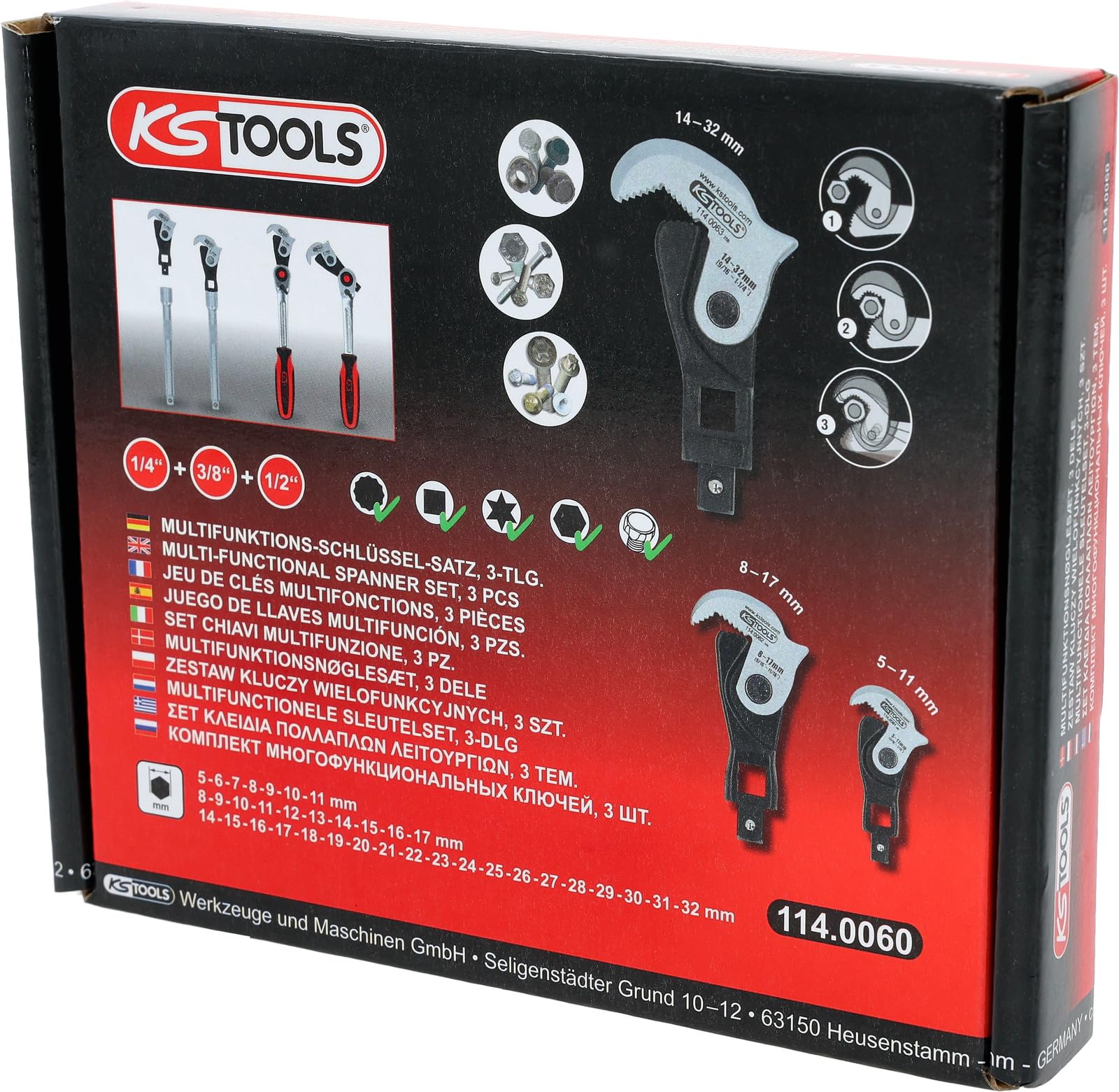 KS Tools 114.0060 Llave multifunción