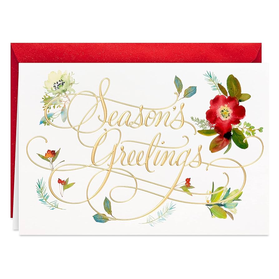amazon-com-hallmark-boxed-holiday-cards-floral-season-s-greetings-40-cards-with-envelopes-office-products for Free Printable Greeting Cards Hallmark Amazon.com : Hallmark Boxed Holiday Cards, Floral Season's Greetings (40 Cards with Envelopes) : Office Products for Free Printable Greeting Cards Hallmark