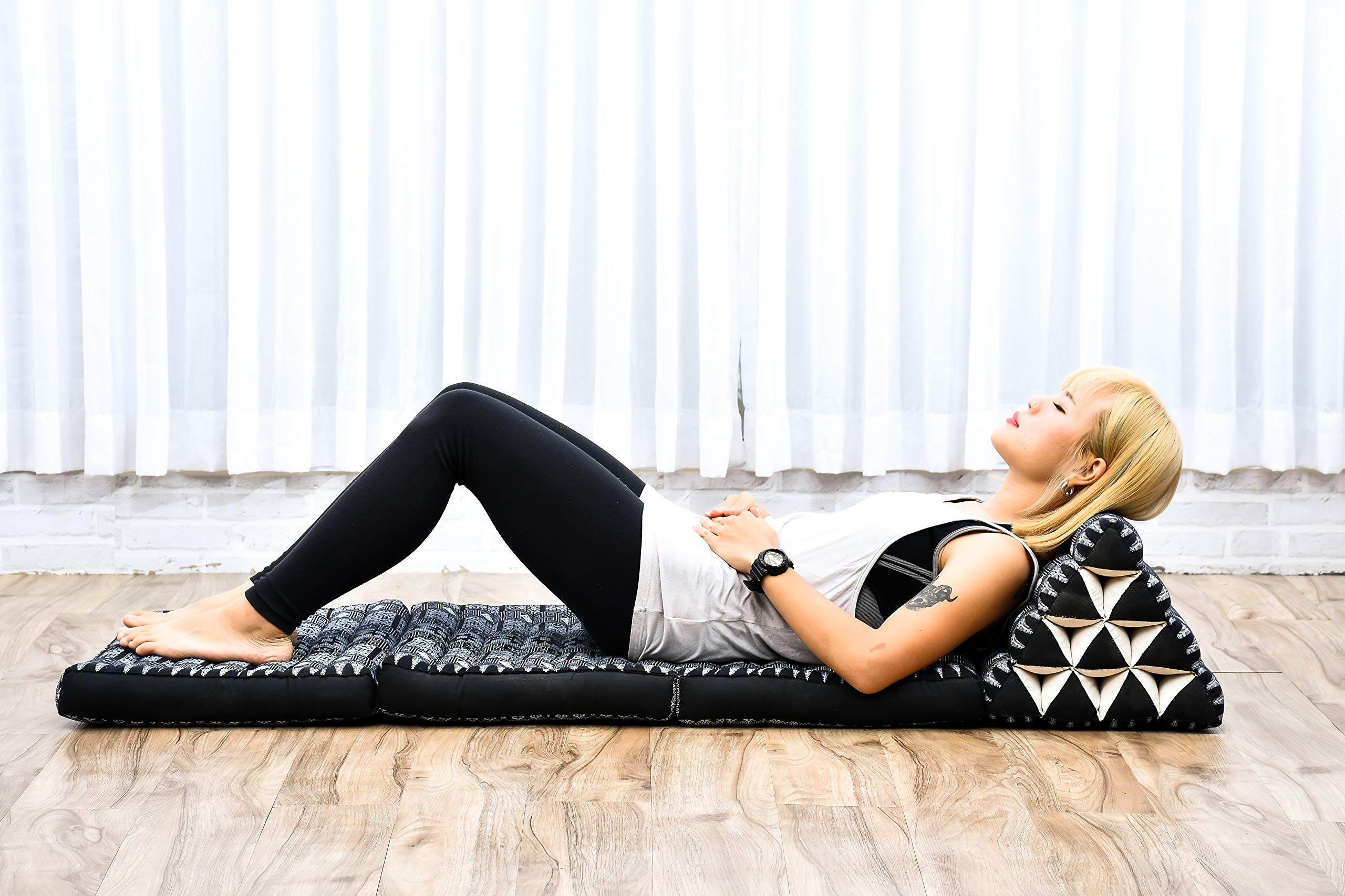 Leewadee Thai Floor Mat - Triangle Backrest -7