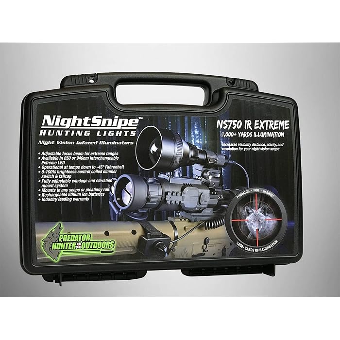 Buy NightSnipe NS750 Extreme Dimmable IR (850nm Infrared) Night Vision