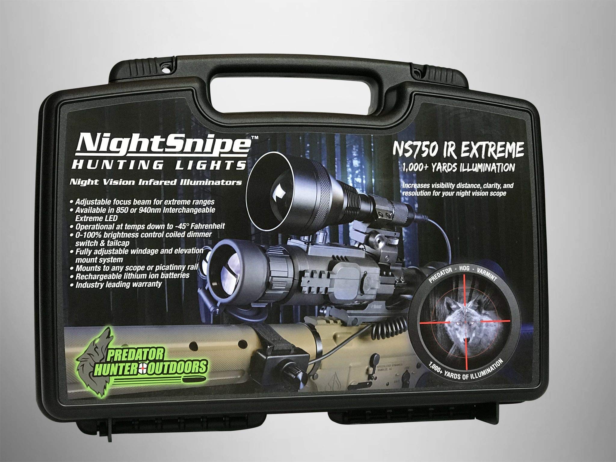 Buy NightSnipe NS750 Extreme Dimmable IR (850nm Infrared) Night Vision