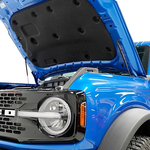 Miniatura 7 de Redline Tuning 21-11039-02 Sistema MaxLIFT Plus de capó compatible con Ford Bronco 2021+ (todos los componentes negros - sistema atornillado)