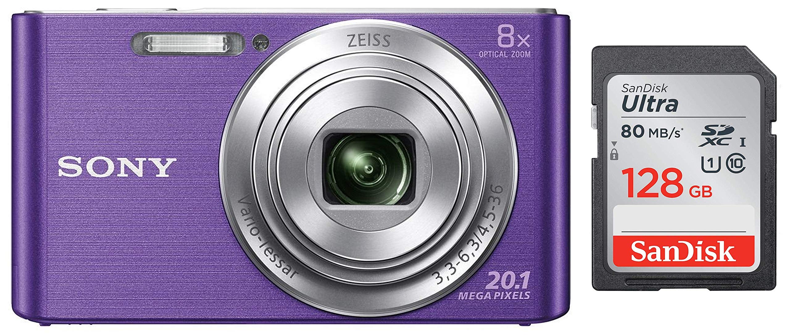 Buy Sony CyberShot DSC W830 20.1 MP Point and Shoot Camera (Violet