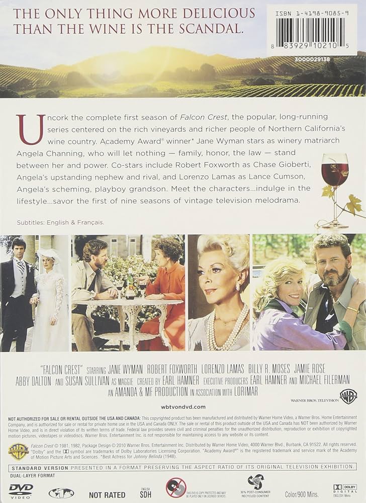 (未使用･未開封品)Falcon Crest: Complete First Season [DVD] [Import] 51l0AVdkjdL.jpg_BO30,255,255,