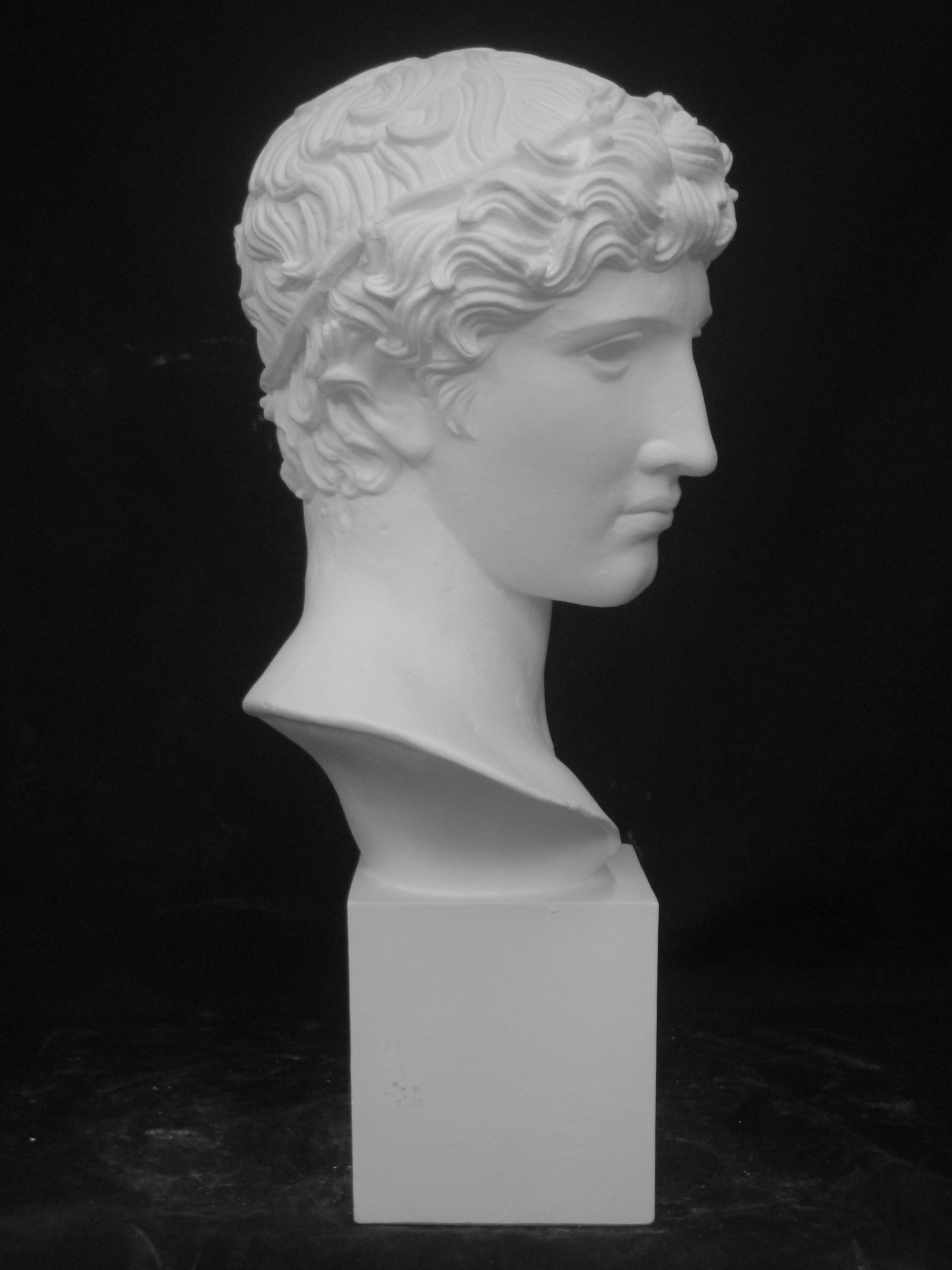 Amazon.co.jp: 石膏像 K－186 勝利者の像 H．48cm : ホーム