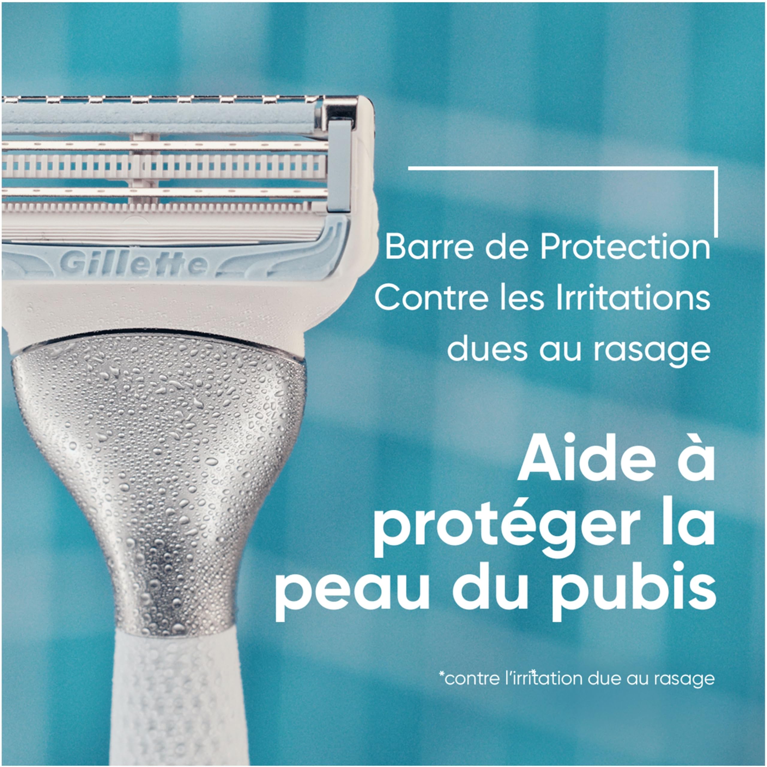 Pack De 16 Lames Gillette Venus Satin Care - Pour Peau Et Poils Pubiens, Recharges De Rasoir - Neuf