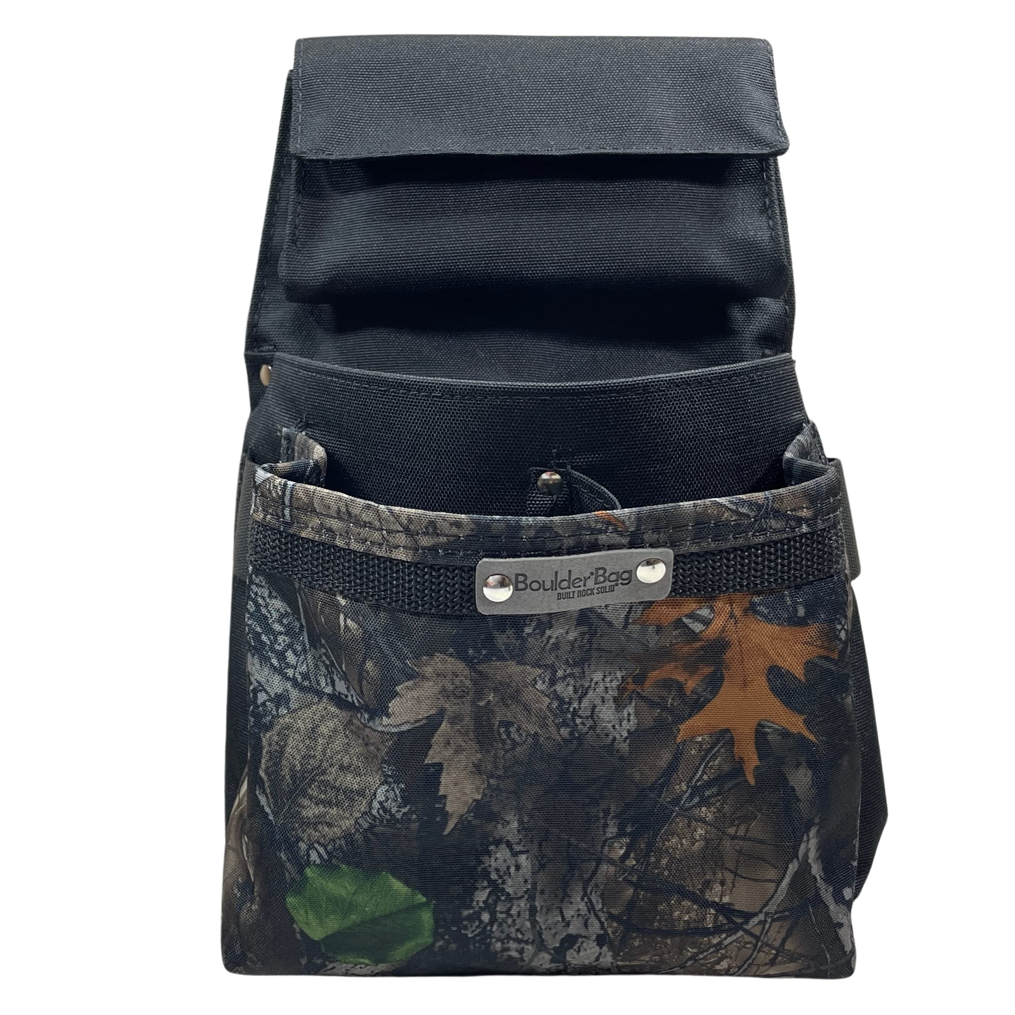 BOULDER Bag ULT 110 Ultimate Electrician Single Pouch. Tool Belt Ready Durability Wide Mouth, Deep Pockets, Pro Box Design. Made in The USA