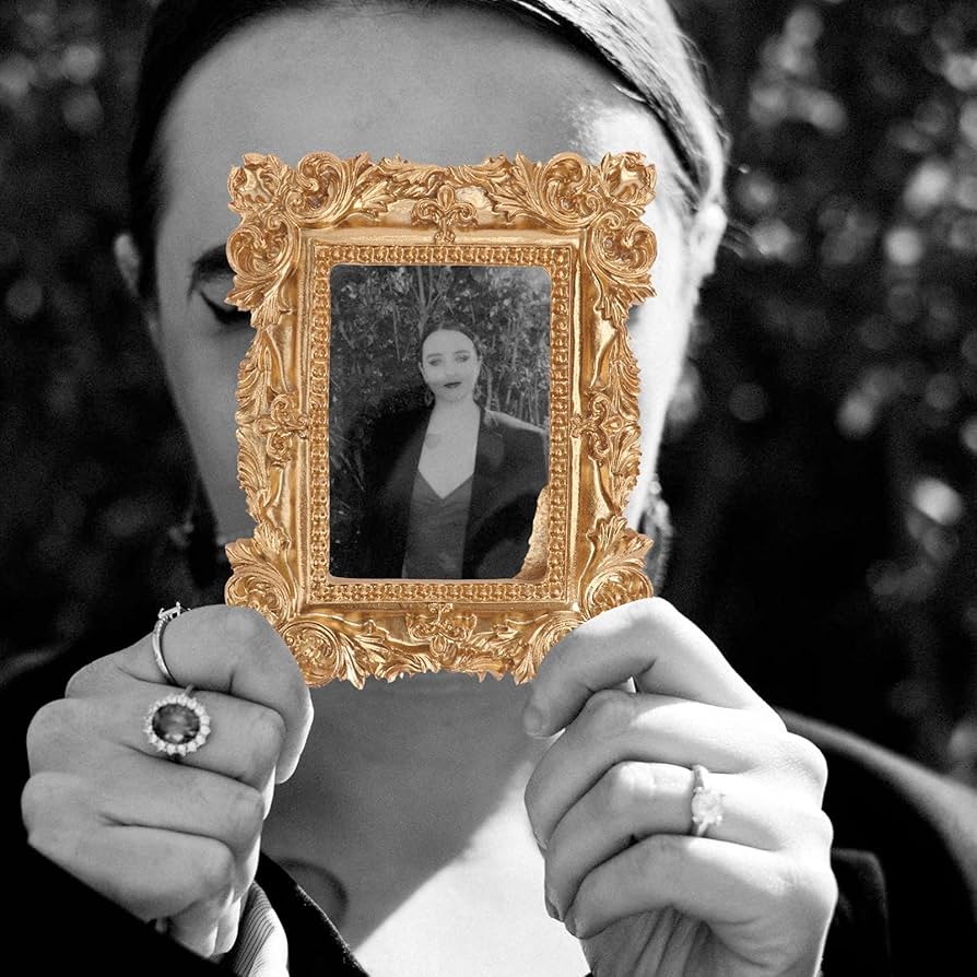 Amazon.co.jp: rosenice 2個ヴィンテージ額縁ミニ樹脂ラウンド