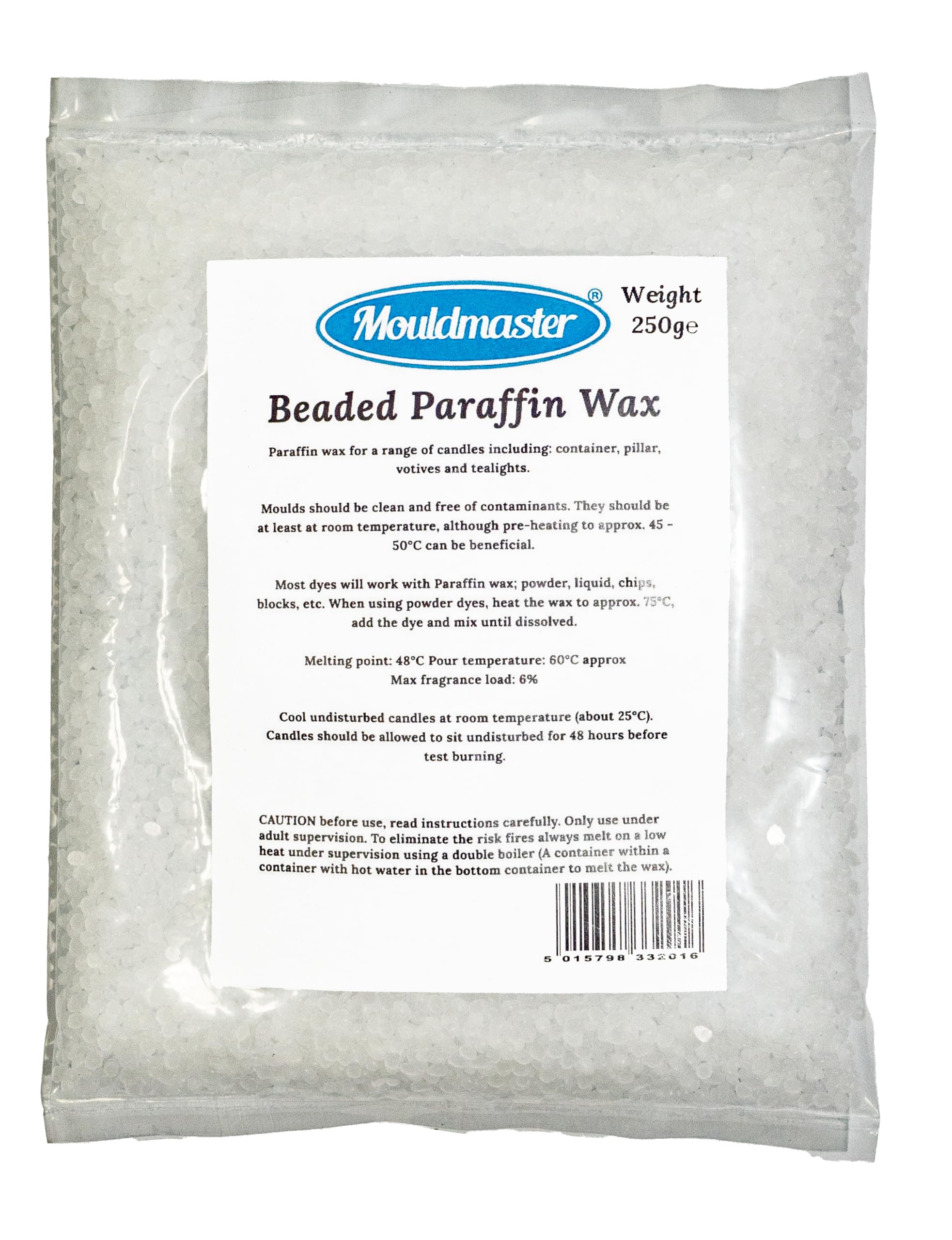 Mouldmaster 250 g Candle Wax, Transparent