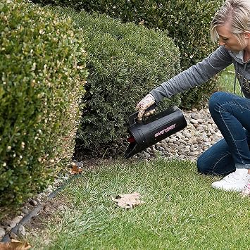 EarthWay EarthShaker 4LB (1.8KG) Capacity Hand Spreader with Four Option Selector Dial Lid for Fertilizer, Ice Melt, Rock Salt, Grass Seed, and More Includes Removable Lid for Easy Refilling
