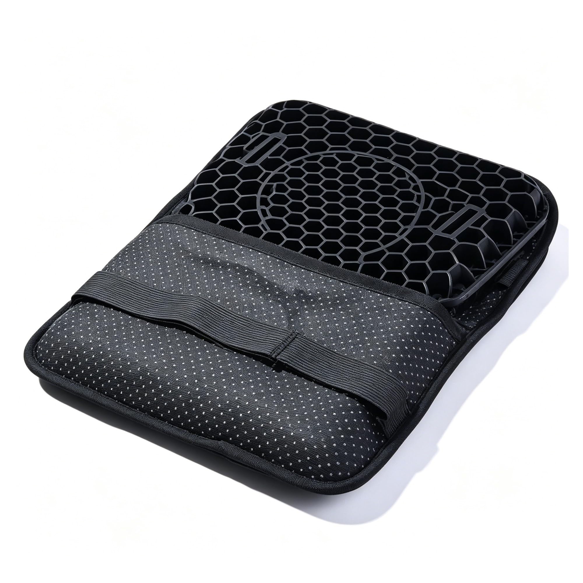 Funda para Asiento de Motocicleta Alivio de presión Antideslizante Universal cómodo para cojín Asiento Gel Panal Accesorios Motocicleta