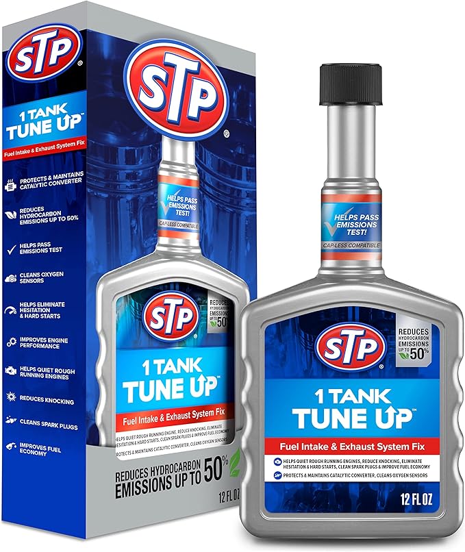STP 1 Tank TuneUp Fuel Additive Fuel System Cleaner and