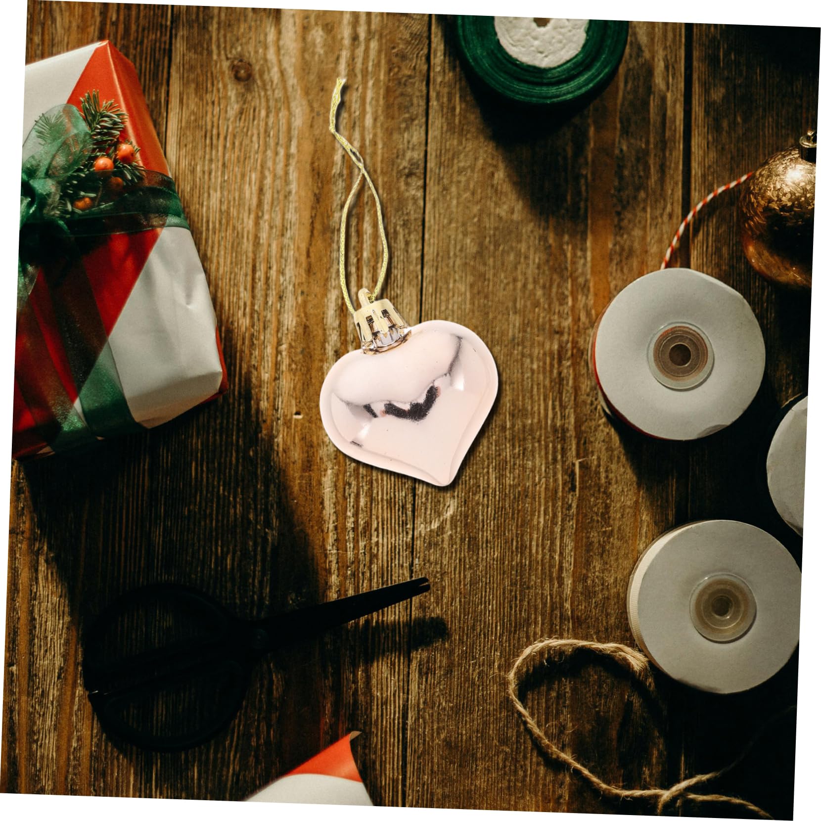 Alipis 5 Sätze 5 Sets Valentinstag Dekoration Behänge Weihnachtsschmuck Weihnachts Mittelstücke Weihnachtsdekoration Weihnachtsschmuck Weihnachtsbaum Valentinstag 24 Stück * 5