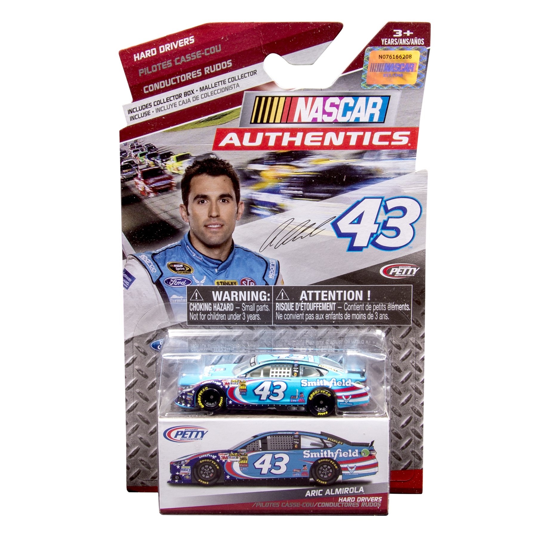 Amazon.com: NASCAR - Coche de colección 1:64 - 2013 - #43 Richard