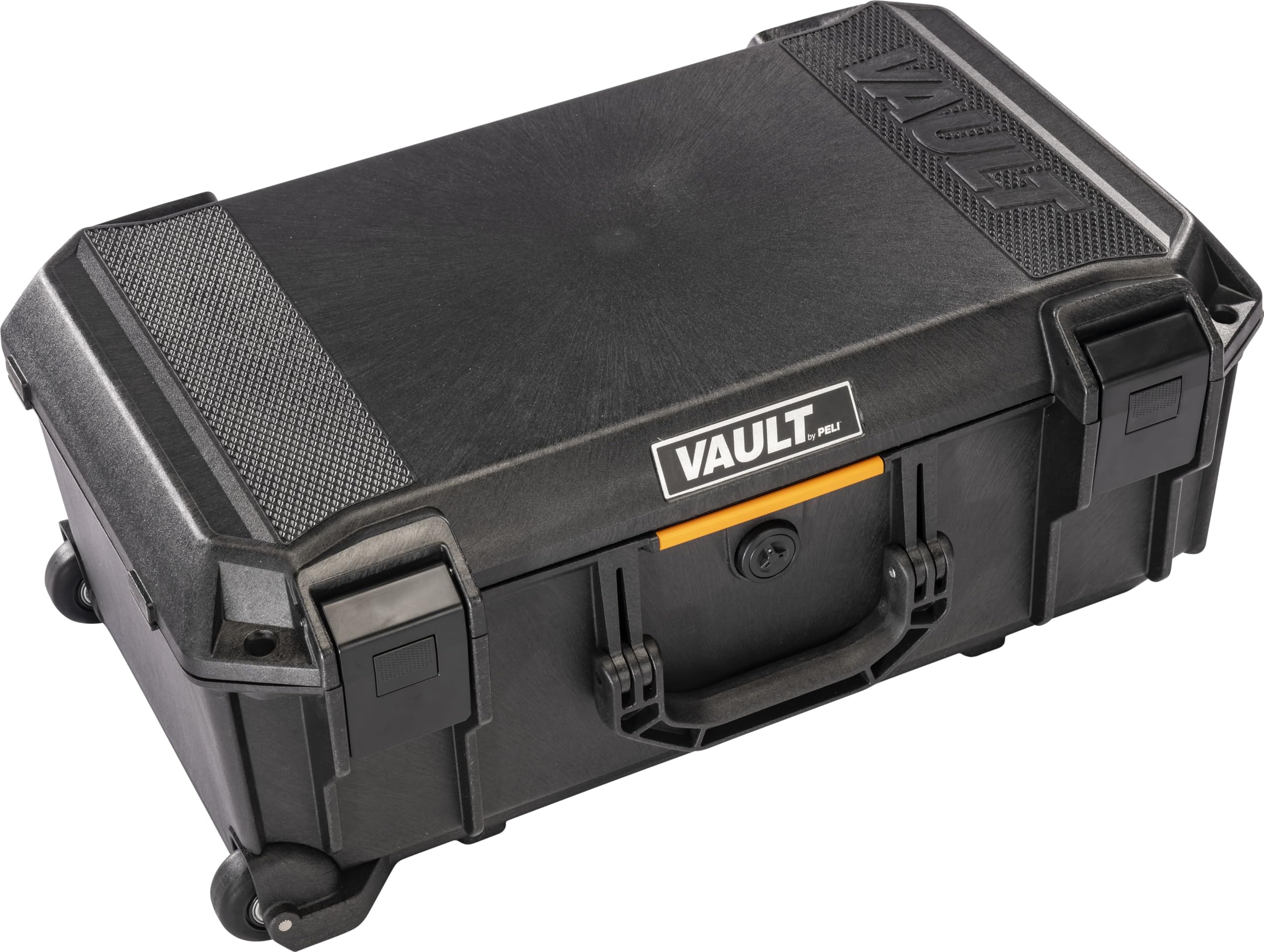 PELI Vault Schutzkoffer; Überlegener Schutz für wertvolle Ausrüstung; Wetterfest & staubdicht; Farbe: Schwarz