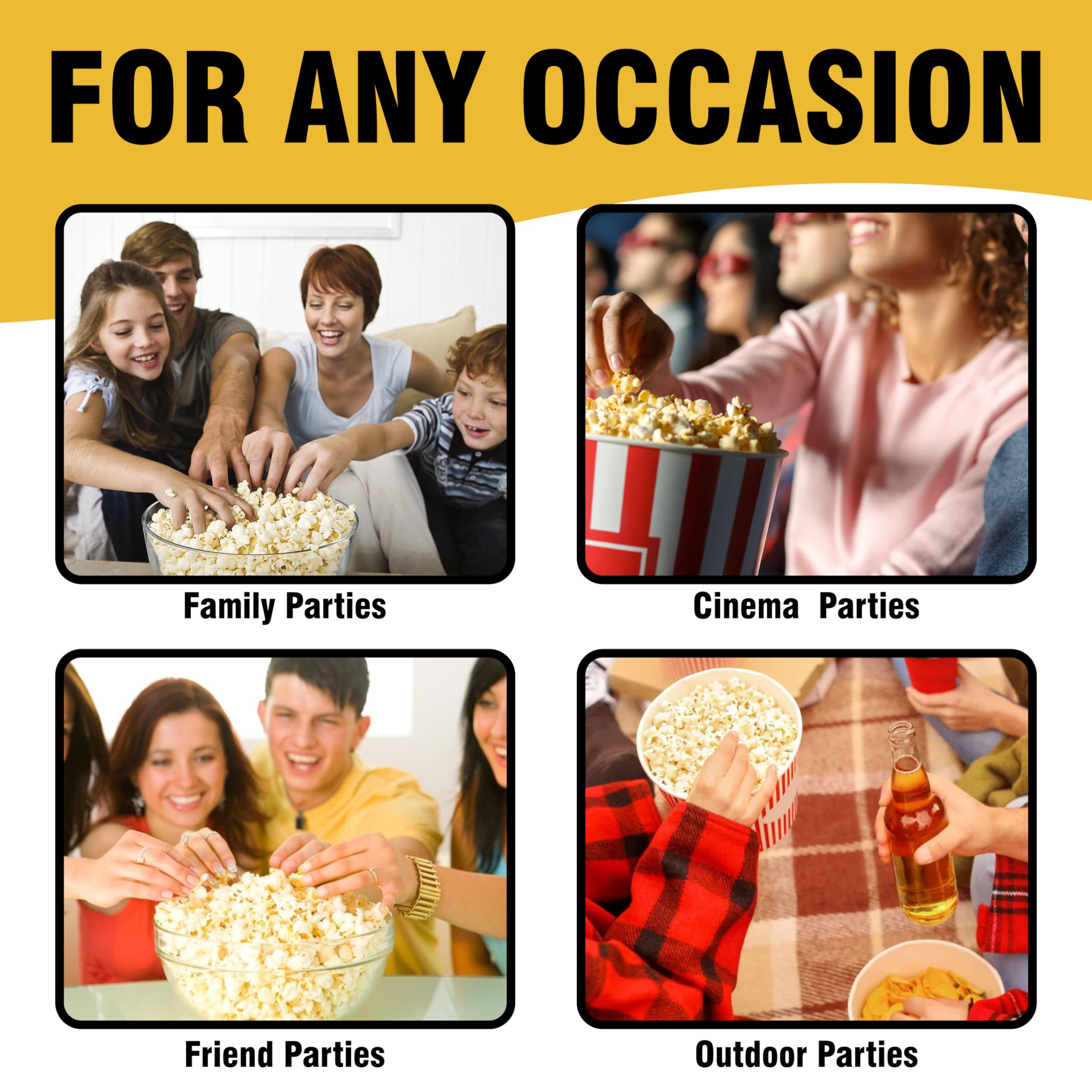 Popcorn-Salz con gusto di burro, gusto cinema, sapore di popcorn, 240 ml