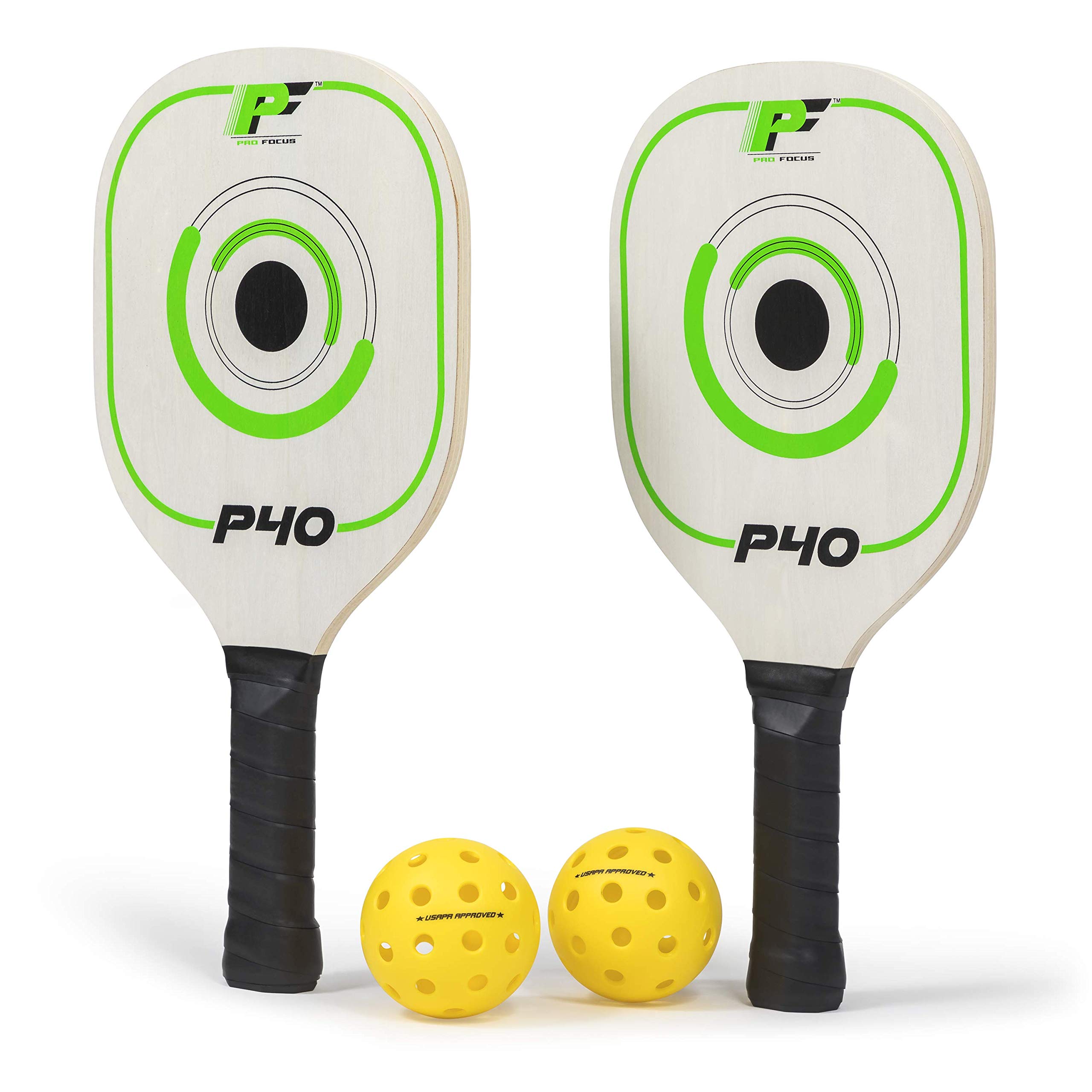 Buy Pro Focus Pickleball Paddles P40 Doubles Pickleball Paddle Set