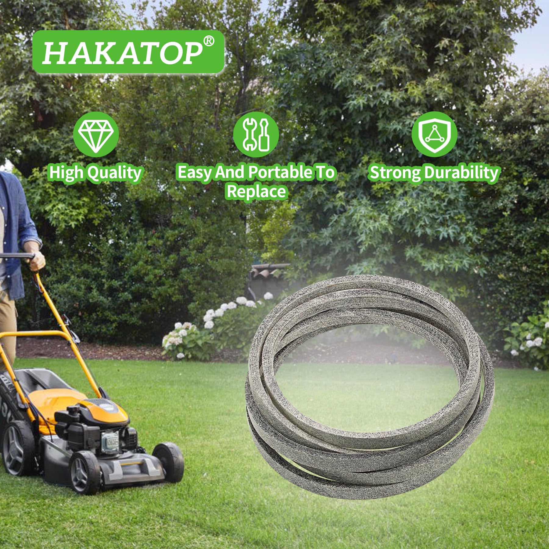 Késmeghajtó Szíj Cub Cadet 754-04329A - Foto 4