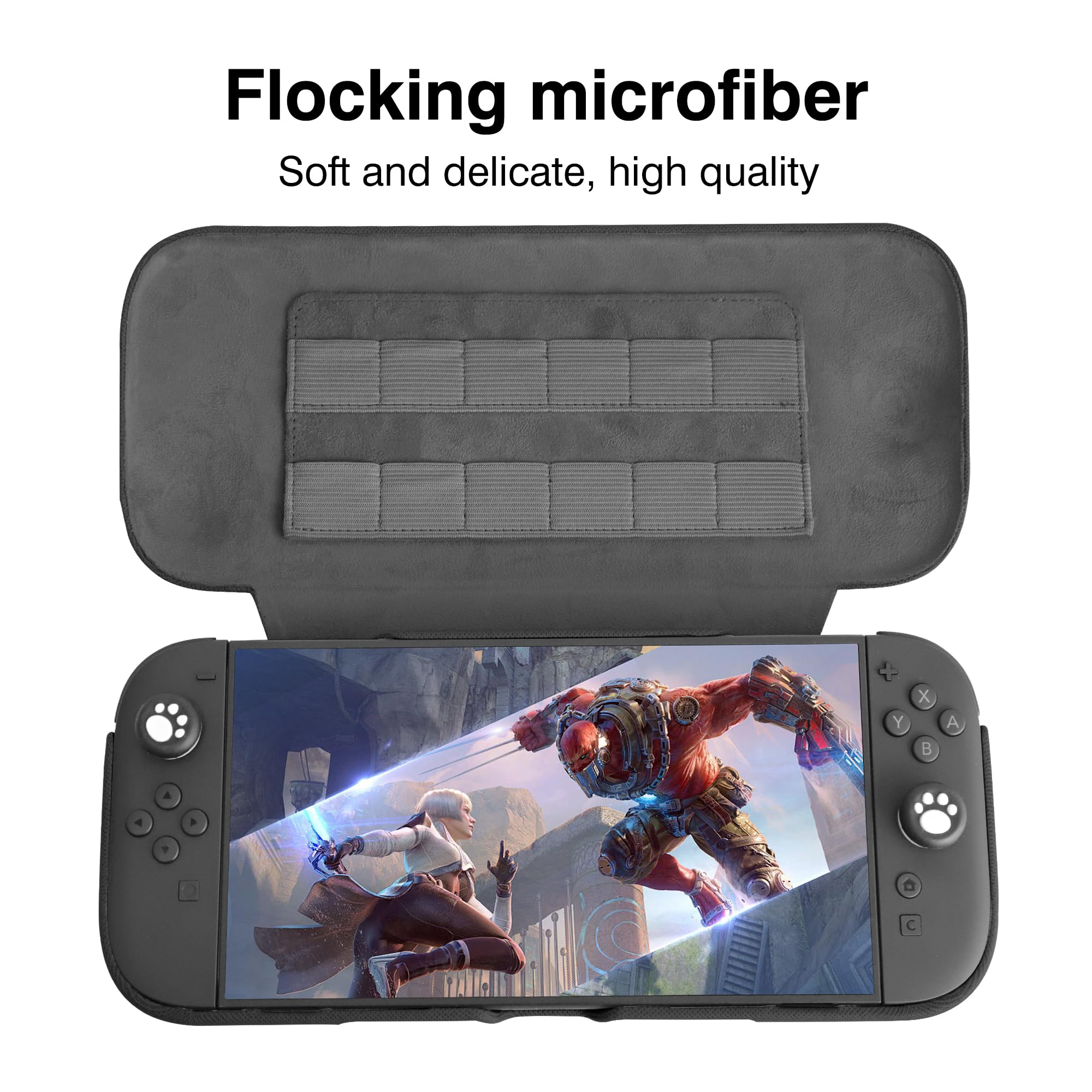 Amazon.com: Switch 2 Cover Protective Case, Detachable Magnetic