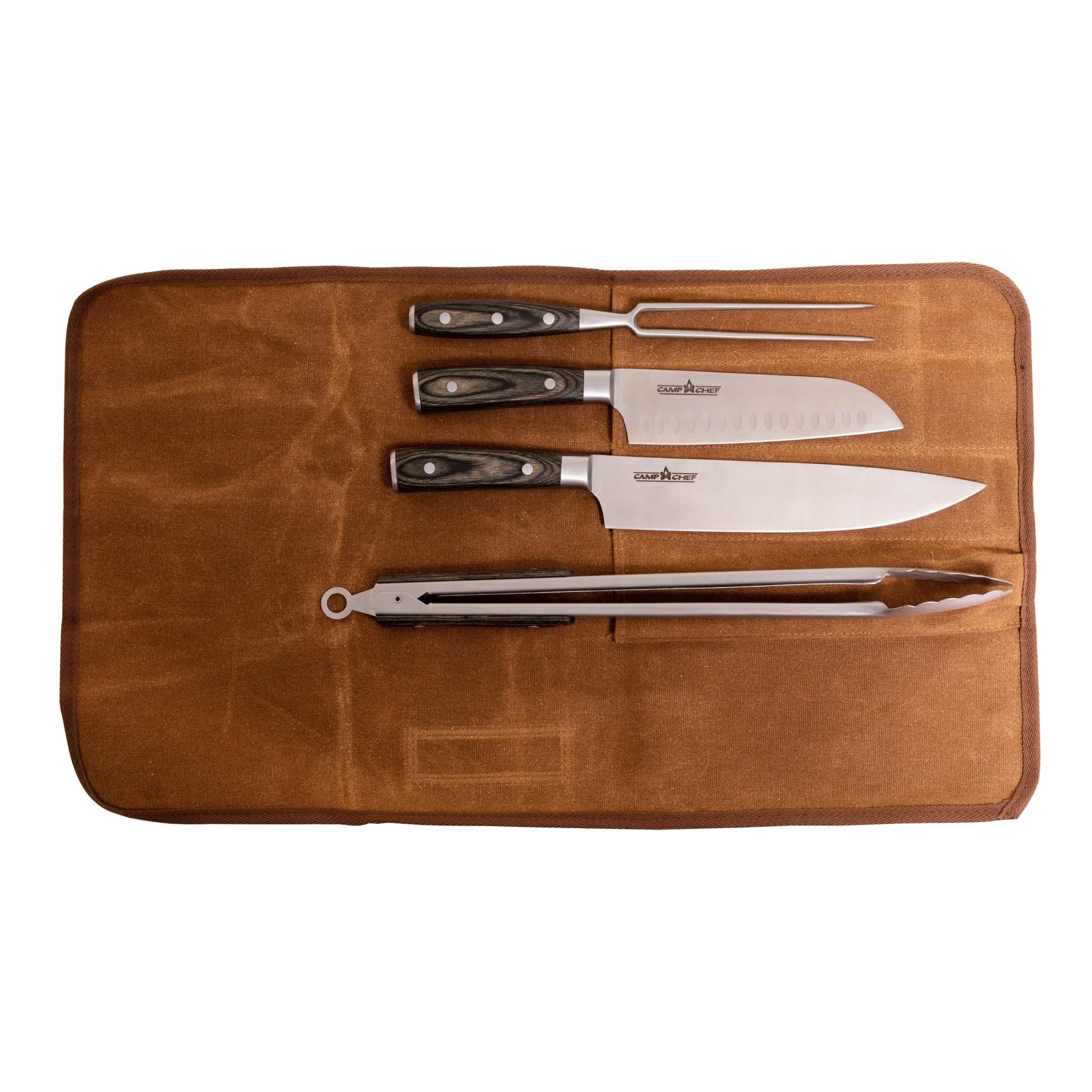 Camp Chef Deluxe 4 Piece Carving Knife Set, Multi