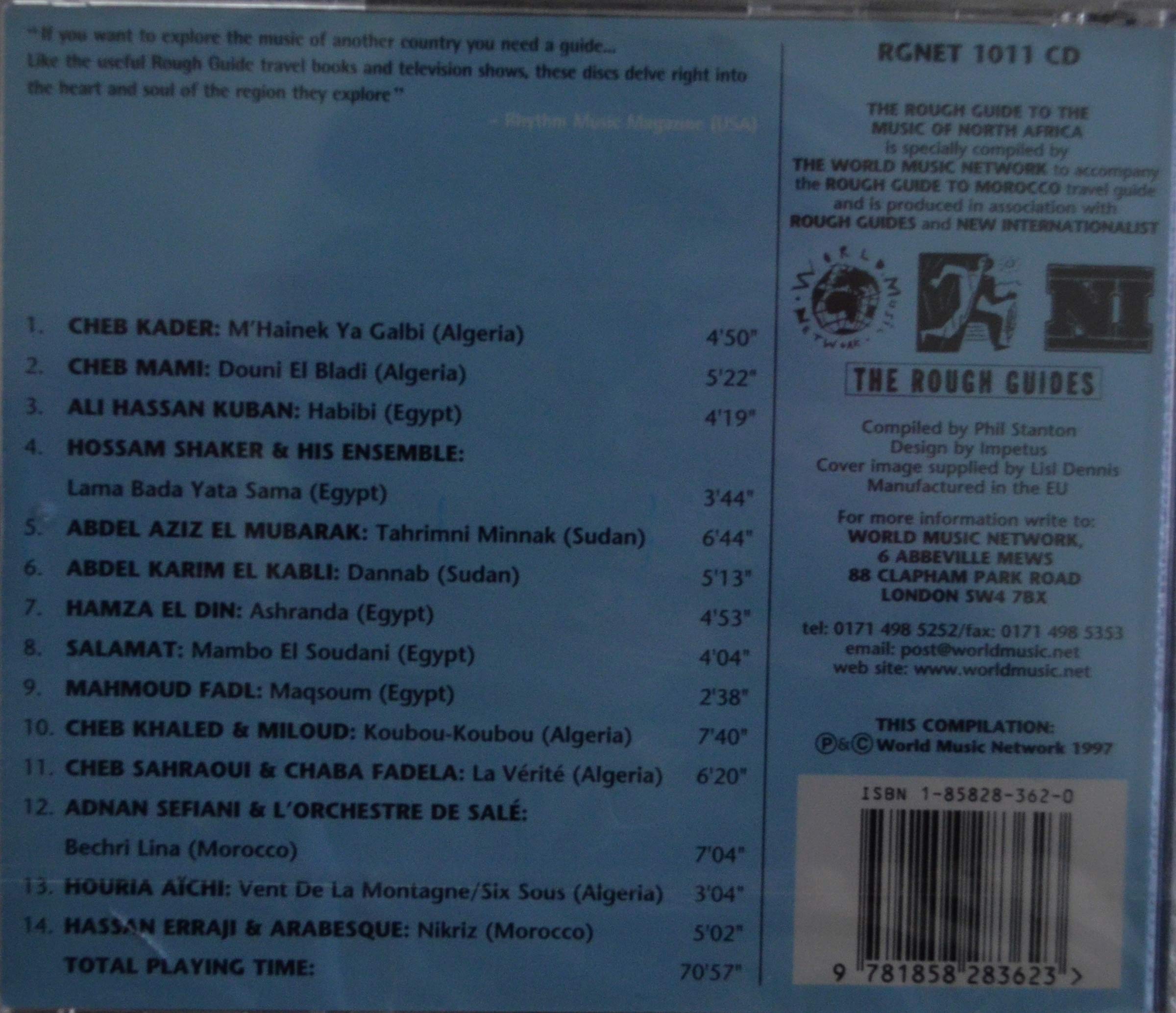 The Rough Guide to North African Music CD