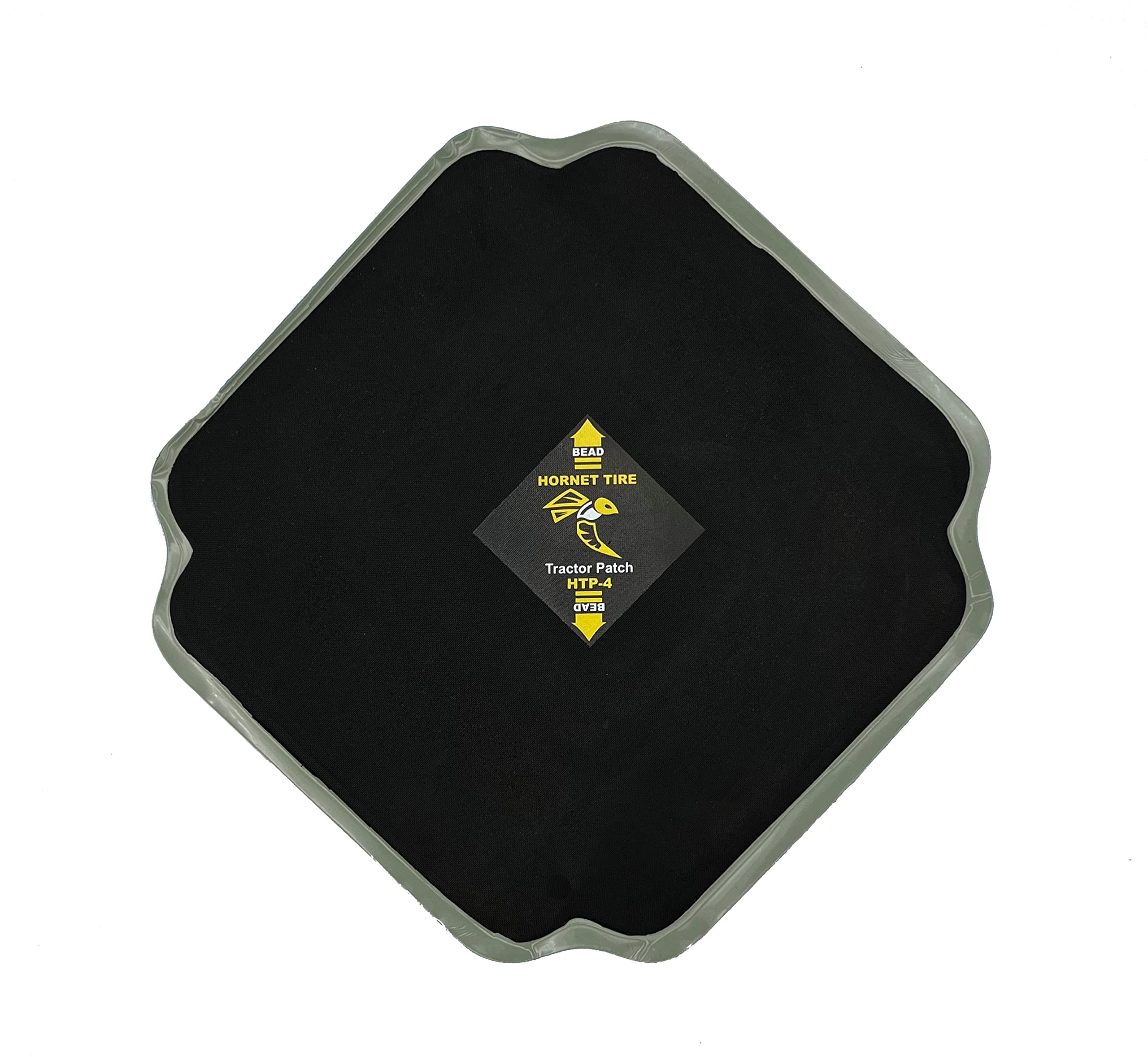 Hornet Tire Bias Tractor Tire Repair Patch HTP4 - Single Patch (9"x9" 6 Ply)