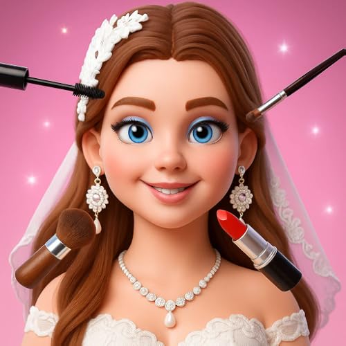 Bridal Glow Salon: Wedding Dress & Makeover Studio – Bride Makeup, Spa & Fashion Game