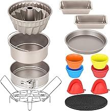 Esjay Accessories Compatible with Ninja Foodi 6.5, 8Qt, Compatible with Instant Pot 6, 8Qt, Air Fryer Accessories 5.8 QT