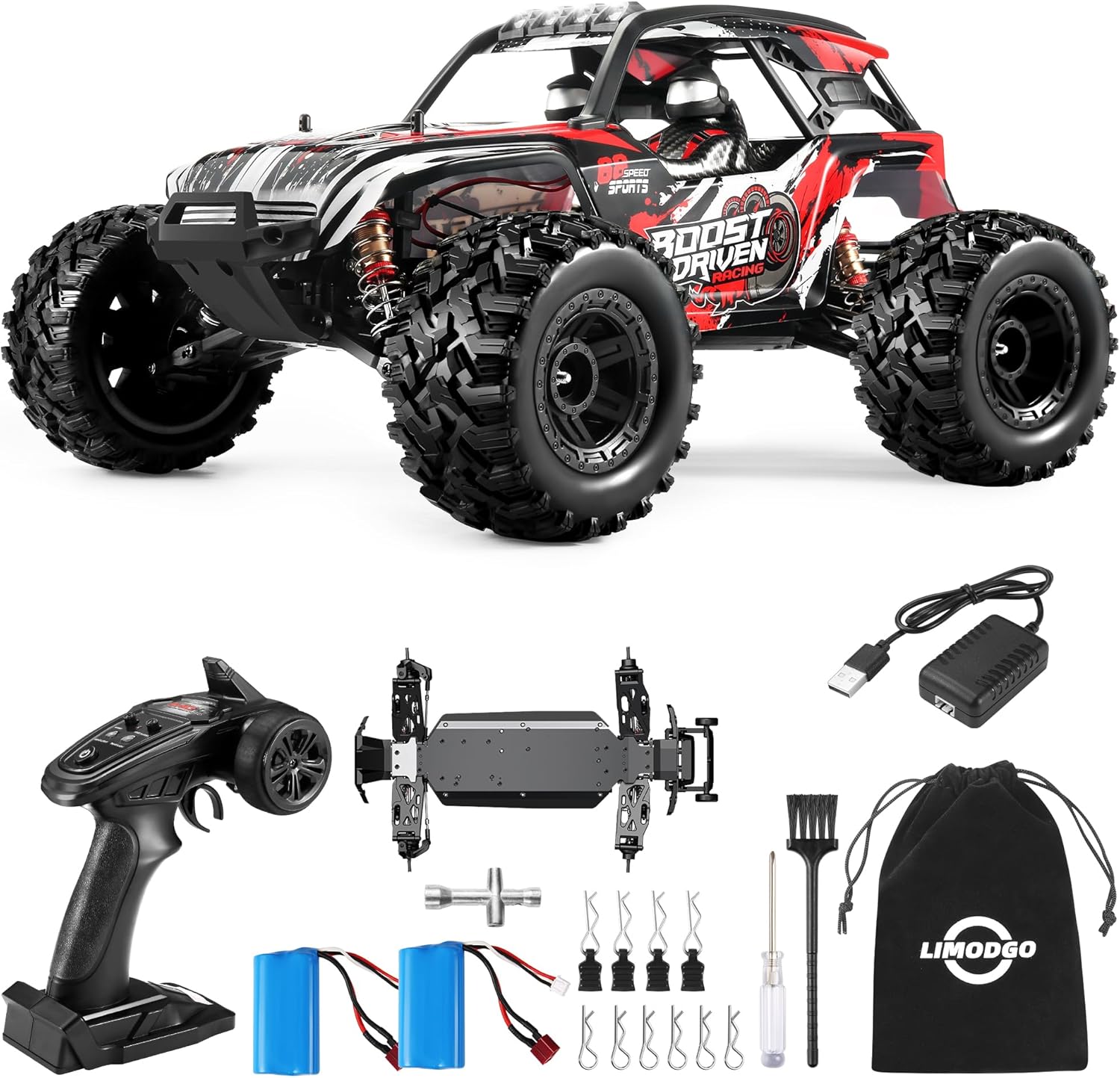 1:10 Large Brush RC Car for Adults, Fast Remote Nigeria Ubuy