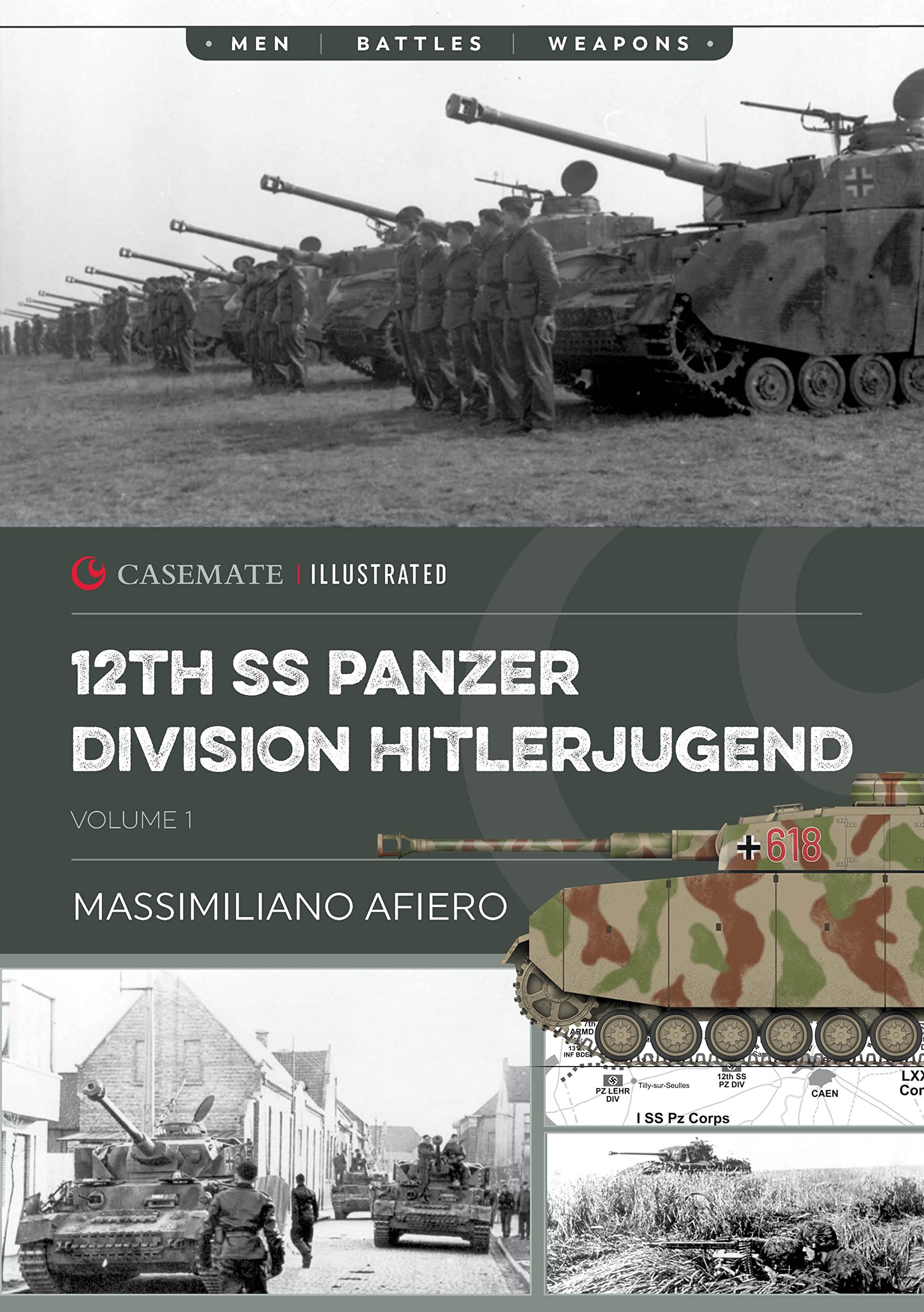 12th Ss Panzer Division Hitlerjugend: From  by Massimiliano Afiero PAPERBACK