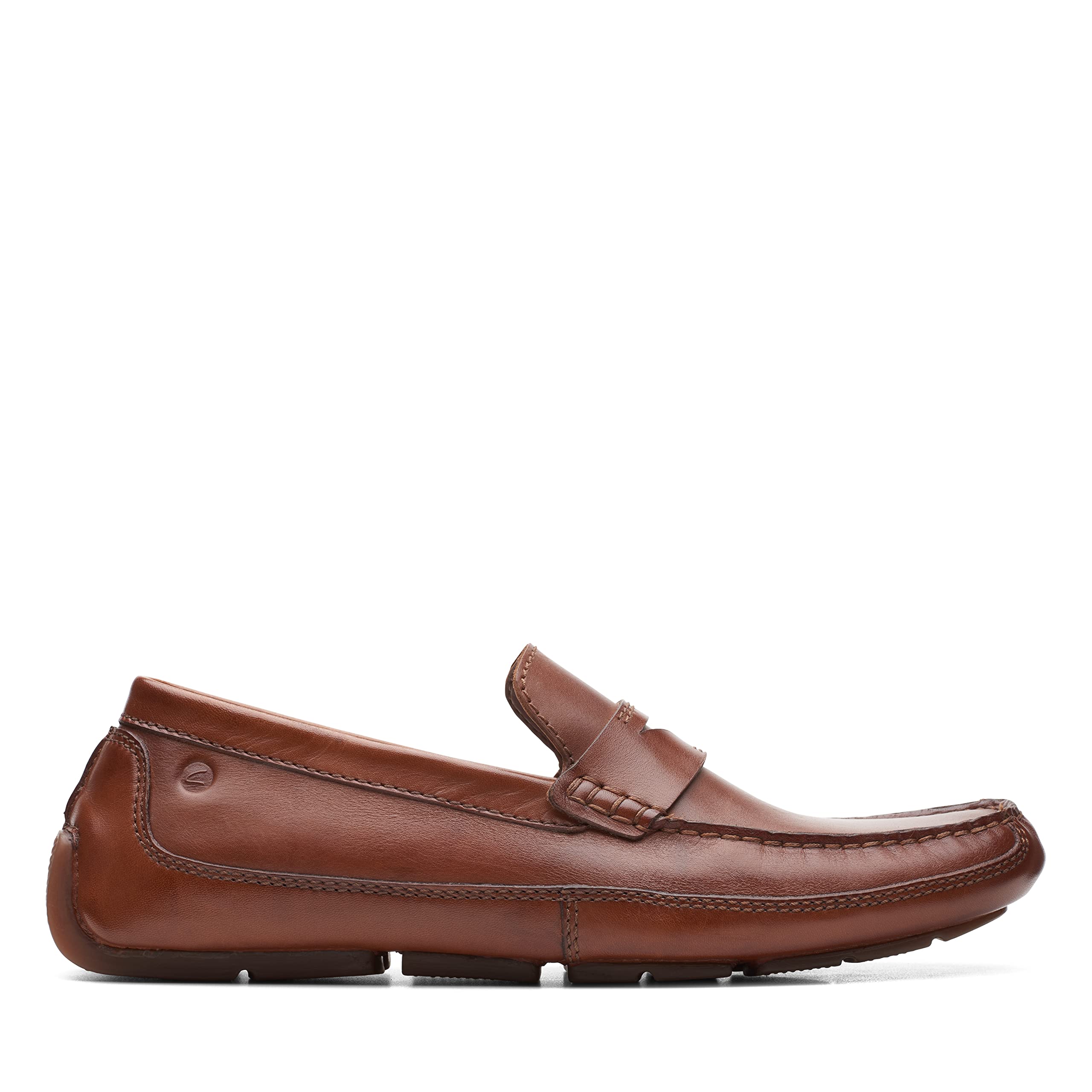 Clarks Men's Markman WaySlipper, Dark Tan Lea, 7.5 UK