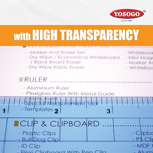 Miniatura 7 de Paquete de 2 reglas triangulares transparentes grandes cuadradas: 12 pulgadas - 30/60 grados y 9 pulgadas 45/90 grados | Esencial para uso escolar y