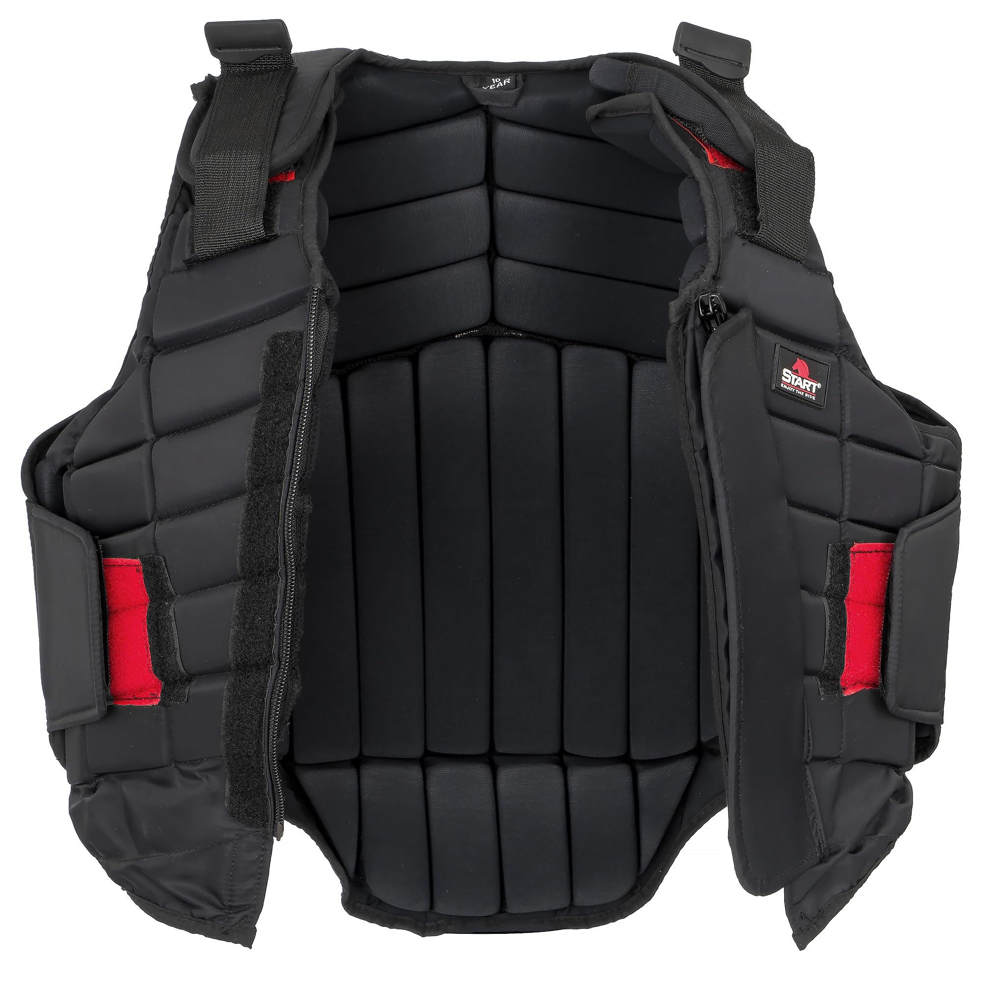 Start Sicherheitsweste Reiten für Damen, Herren & Kinder – Rückenprotektor Level 3 CE EN13158 Schutzweste Reitsport flexibel verstellbar