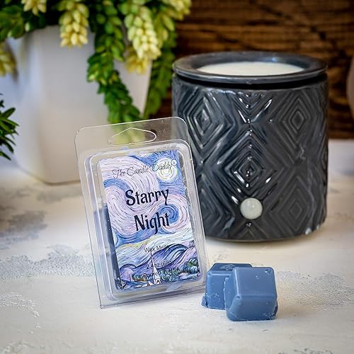 Miniatura 2 de The Candle Daddy Starry Night - Best Night Ever- Scent - Cubos de cera perfumada máximos / derretidos - 5 paquetes -10 onzas en total - 30 cubos