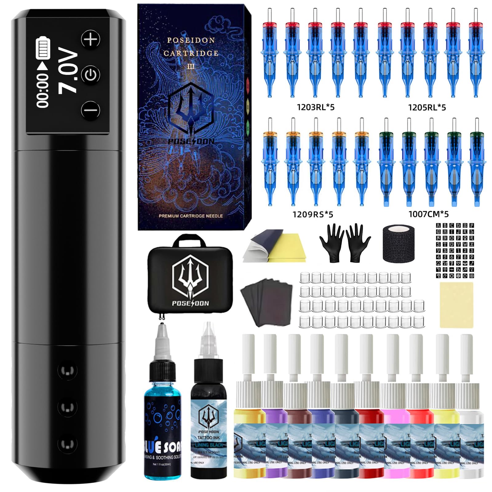 タトゥー　tattoo  29冊　tattoo machine Amazon.com: Tattoo Kit Wormhole Tattoo Gun Kit Tattoo Pen