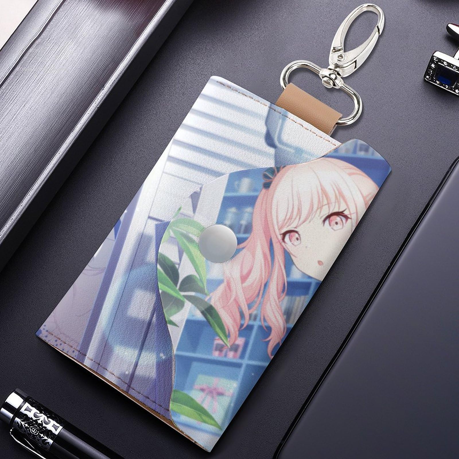 Amazon.co.jp: 天馬咲希 暁山瑞希 キーケース 小銭入れ付き キーケース
