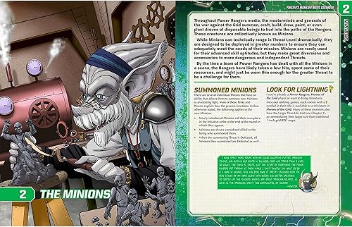Miniatura 4 de Renegade Game Studios: Power Rangers RPG Finster's Monster-Matic Cookbook Sourcebook - Libro de tapa dura, juego de rol, crea más de 100 amenazas, a