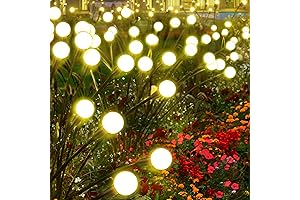 FANKUTOYS Solar Garden Lights - Illuminate Your Outdoor Oasis with Starlight Charm