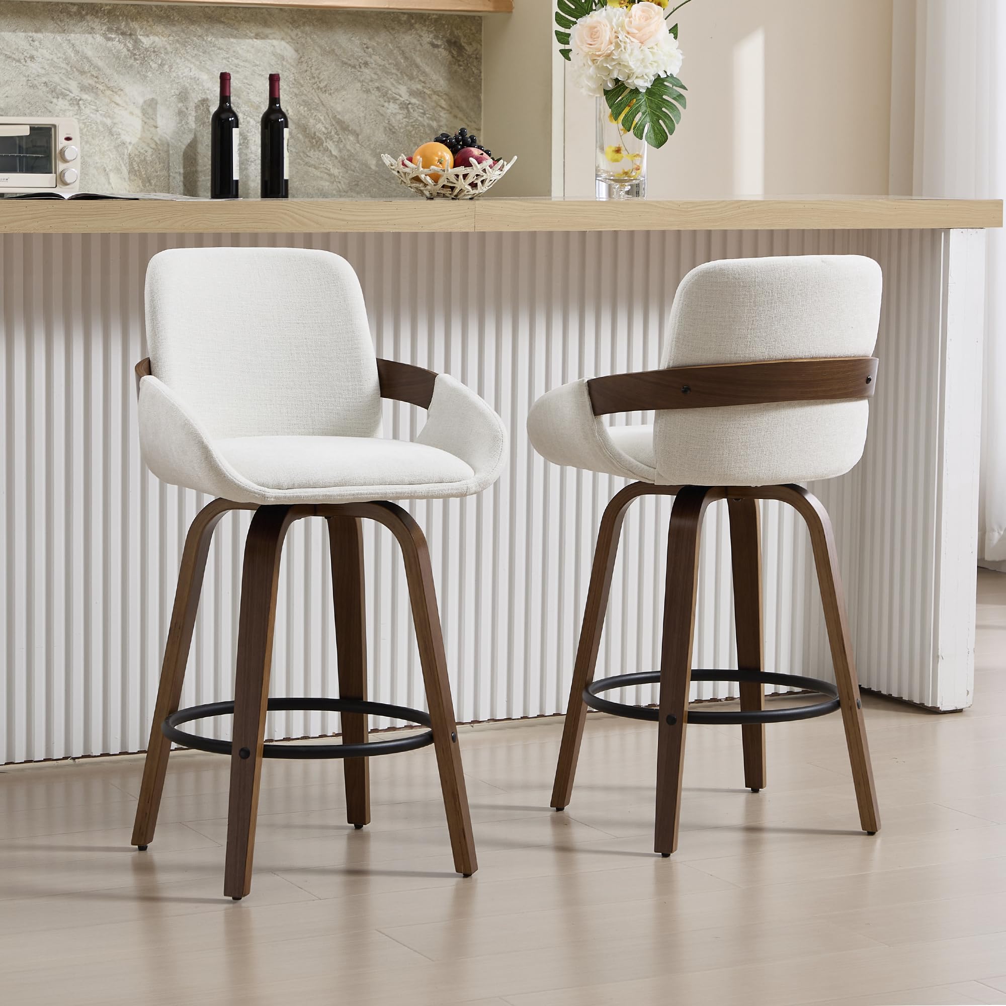 ★ Private Bar Counter Set Amazon.com: Yaheetech Bar Stools, 26