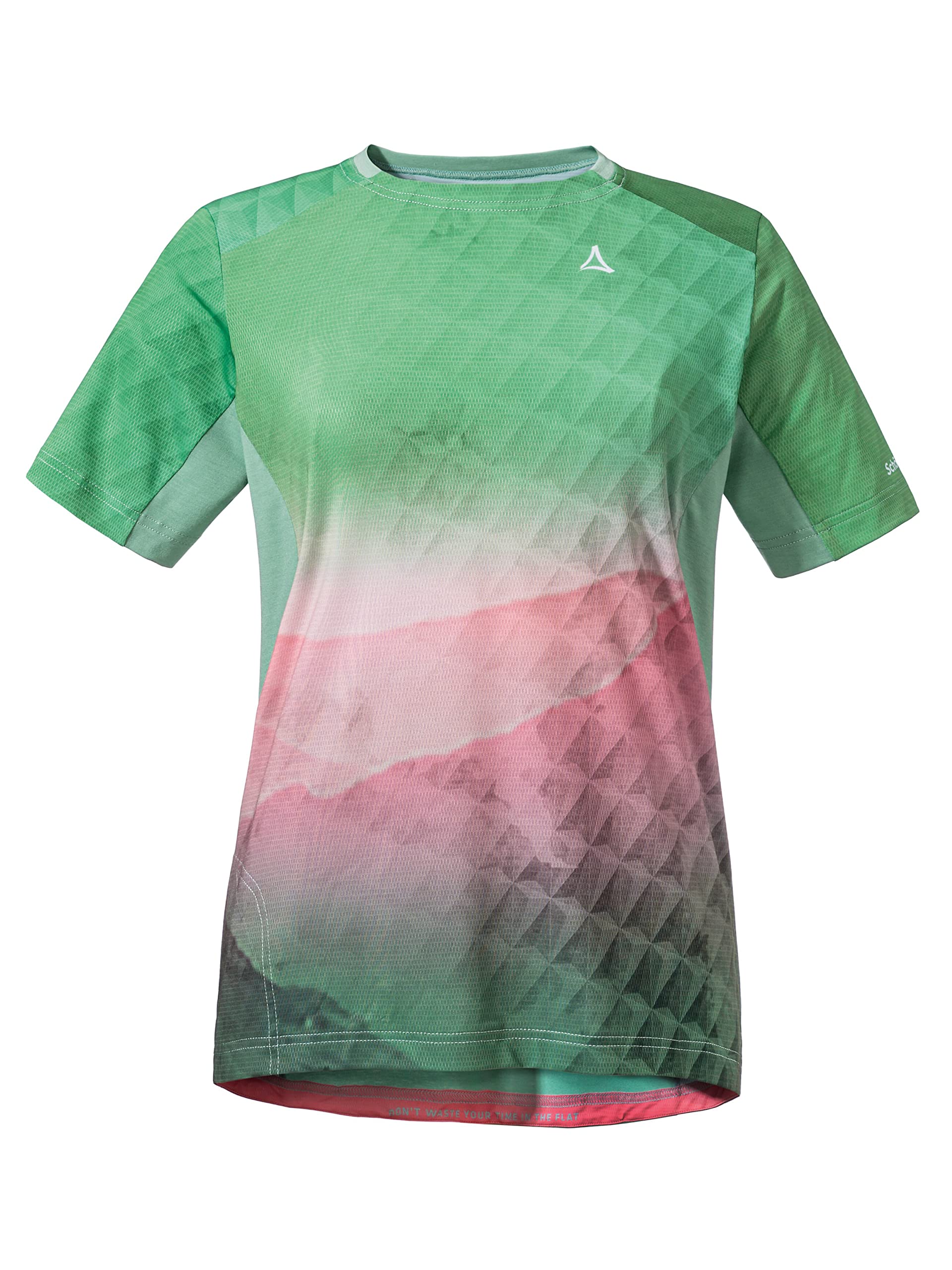 Schöffel Damen Shirt Valbella L atmungsaktives Radtrikot, schnell trocknendes Funktionsshirt mit 4-Wege-Stretch