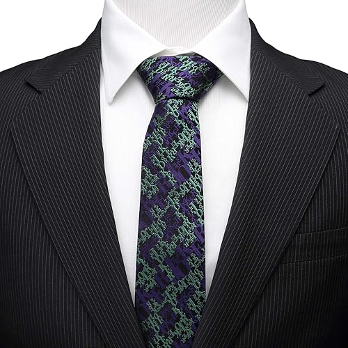 Miniatura 4 de Cufflinks Inc. Corbata Joker, Azul marino, azul, amarillo, blanco, negro, gris, oro, rojo, naranja, rosa, verde, plata, café, beige.