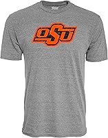 Vista 31 de Blue 84 NCAA - Camiseta de triple mezcla con licencia oficial de la NCAA para hombre, color del equipo icono vintage