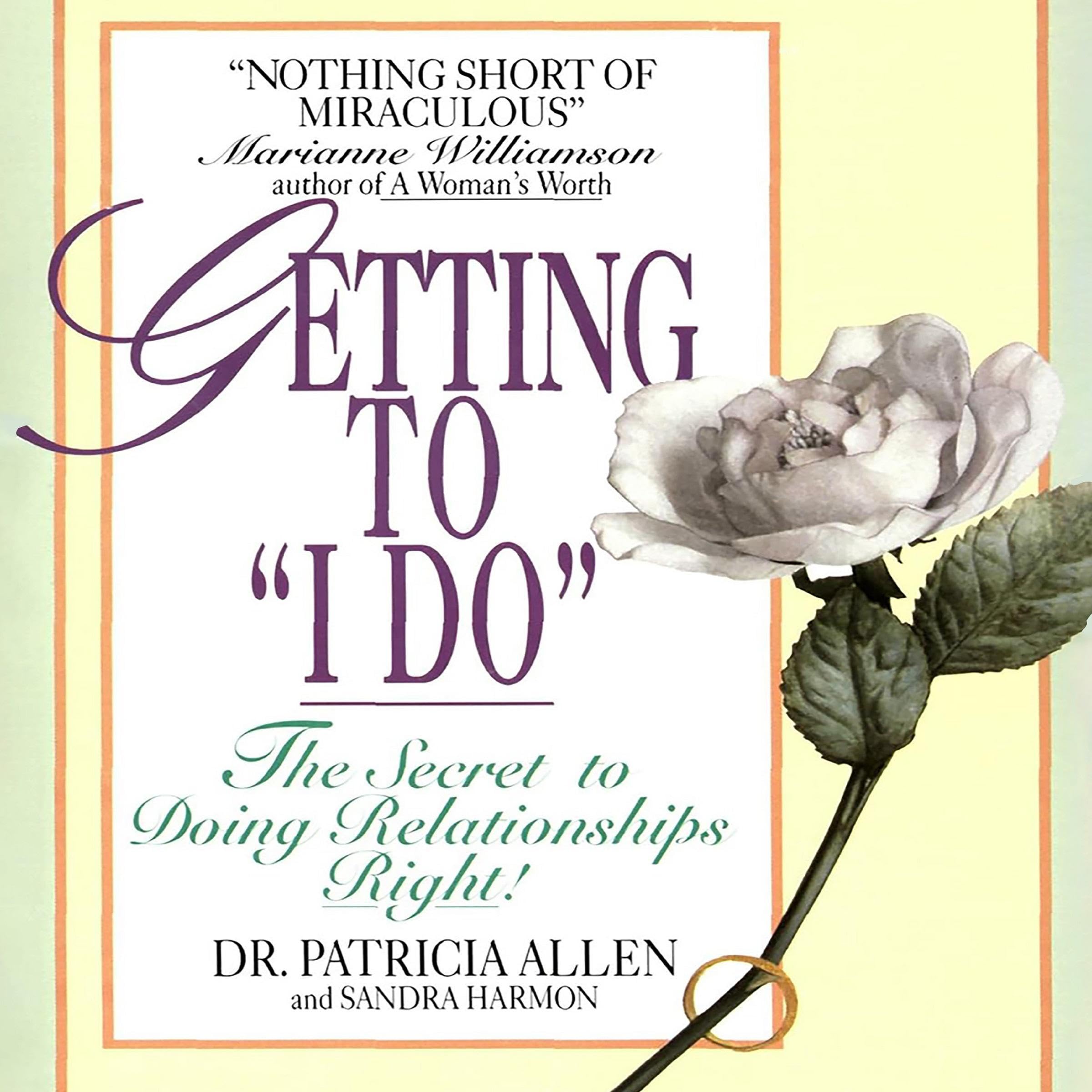 Cover art for Getting to 'I Do'