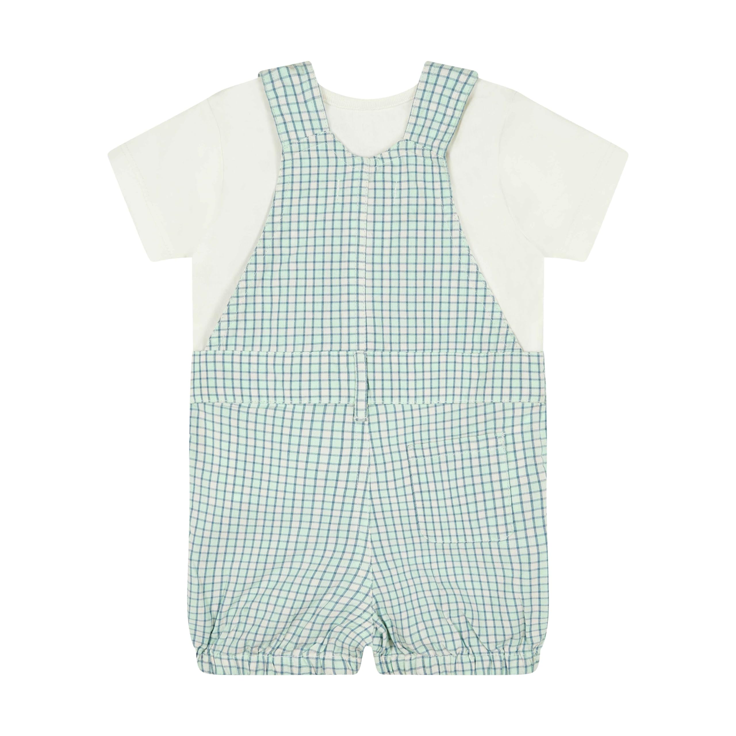 Steiff Baby-Jungen Set Hose + T-Shirt Kurzarm