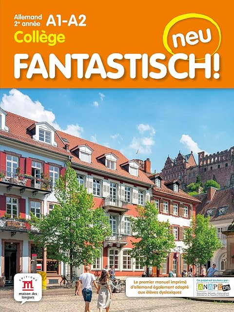 Portada de Fantastisch! Neu : Allemand 2E Année Collège A1-A2