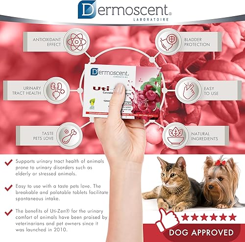 Miniatura 4 de Q Vet Dermoscent Uti-Zen 30 tabletas masticables