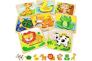 Toy Life Toddler Puzzles: Montessori-Inspired Learning Toys for Toddlers